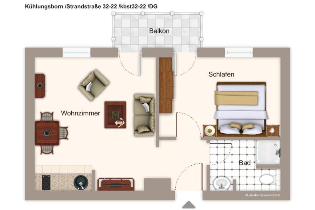 Strandstrasse 32 Strandstrasse 32-22 Ostseebad Kühlungsborn Eksteriør bilde